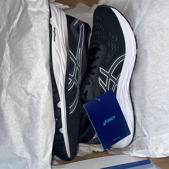 ASICS gel- excite 6 black and white sneakers size 6 - Picture 7 of 10